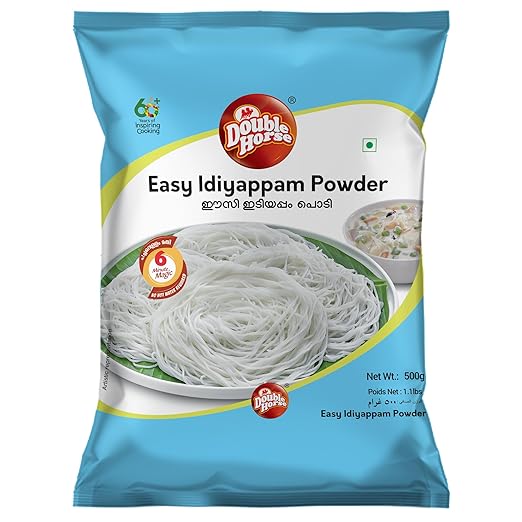 DOUBLE HORSE EASY APPAM/IDIYAPPAM/PATHIRI POWDER 500 GM